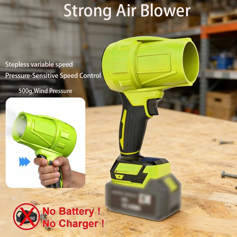 Turbo Jet Blower, Leaf Blower, Strong Turbo Fan, Car Drying After Wash, Handheld Snow Blower, Garden Maintenance