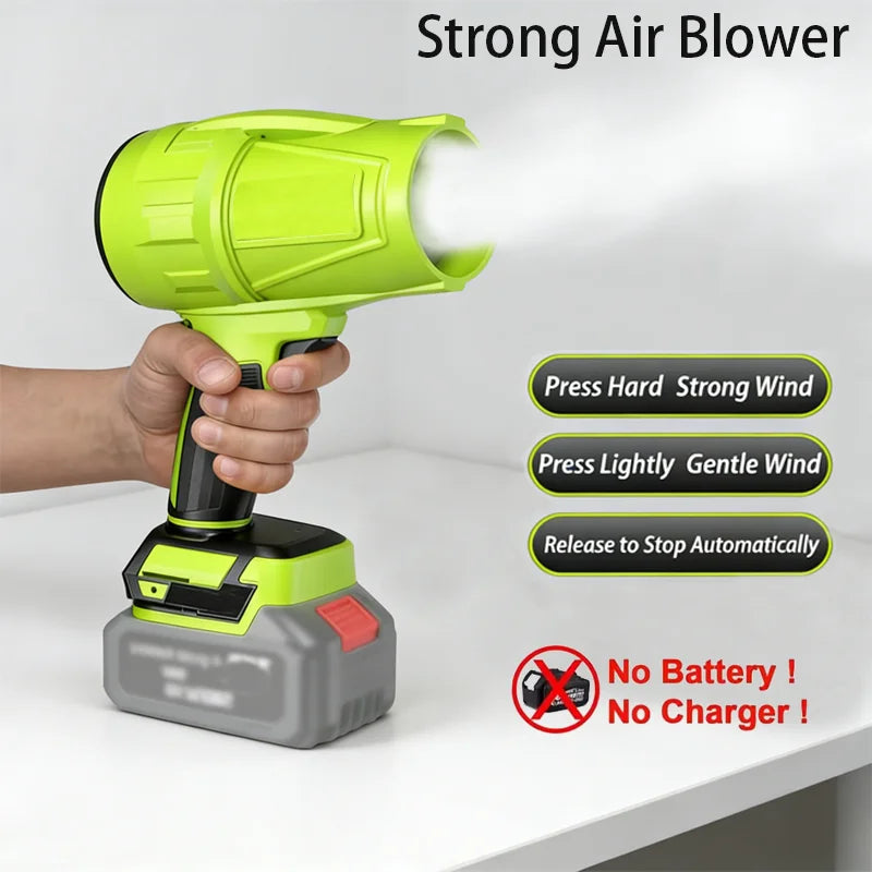 Turbo Jet Blower, Leaf Blower, Strong Turbo Fan, Car Drying After Wash, Handheld Snow Blower, Garden Maintenance